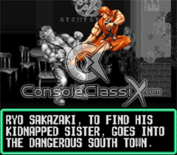 Art of Fighting SNES Screenshot 2