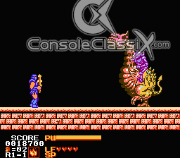 Astyanax NES Screenshot Screenshot 4