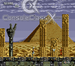 Atomic Runner Genesis Screenshot Screenshot 2