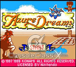 Azure Dreams Gameboy/Gameboy Color Screenshot 1