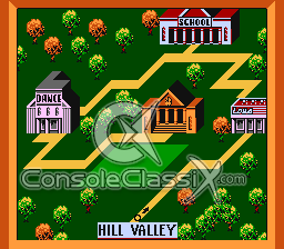 Back to the Future NES Screenshot 3