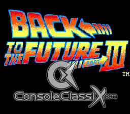 Back to the Future Part 3 Sega Master System Screenshot 1