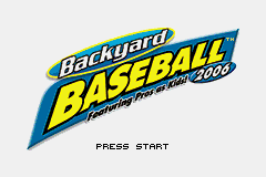 Backyard Baseball 2006 screen shot 1 1