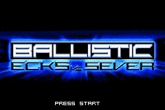 Ballistic Ecks Vs Sever Rom For Gba Game Review Controls Hints And Information