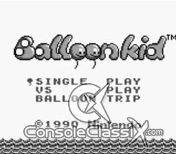 Balloon Kid Gameboy Screenshot Screenshot 1