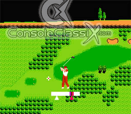 Bandai Golf NES Screenshot 2