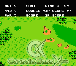 Bandai Golf NES Screenshot 4
