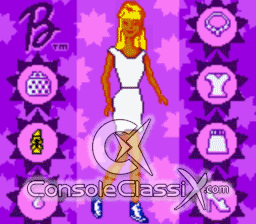 Barbie Fashion Pack Games GBC Screenshot 4