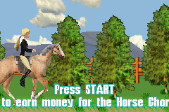 barbie horse race