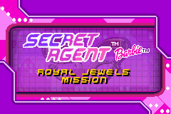 Barbie Secret Agent GBA Screenshot Screenshot 1