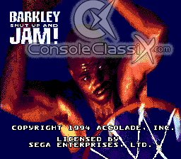 Barkley: Shut Up & Jam! Sega Genesis Screenshot 1