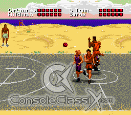 Barkley: Shut Up & Jam! Genesis Screenshot 2