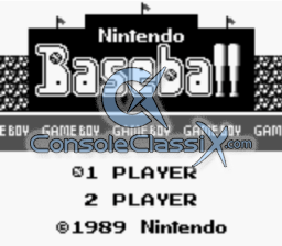 Baseball Gameboy Screenshot Screenshot 1
