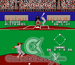 Bases Loaded 3 NES Screenshot 2