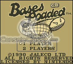 Bases Loaded Gameboy Screenshot 1