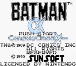 Batman GB Screenshot 1