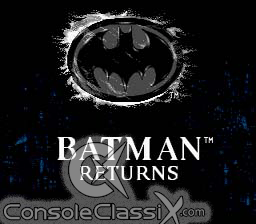 Batman Returns Genesis Screenshot 1