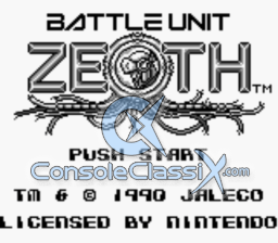 Battle Unit Zeoth screen shot 1 1
