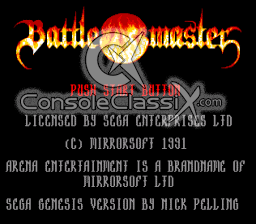 Battlemaster Genesis Screenshot 1