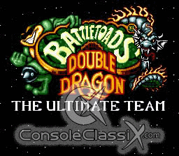 Battletoads Double Dragon Sega Genesis Screenshot 1
