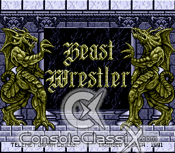 Beast Wrestler Genesis Screenshot 1