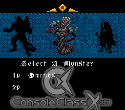 Beast Wrestler Genesis Screenshot 2