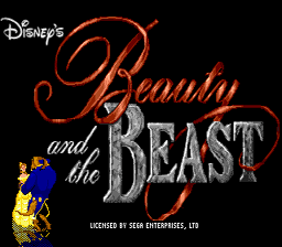 Beauty & The Beast: Belle's Quest Genesis Screenshot 1
