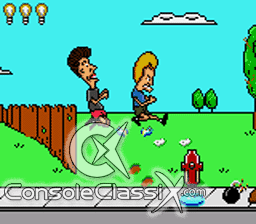 Beavis and Butt-Head Gamegear Screenshot 2