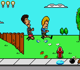 Beavis and Butt-Head Gamegear Screenshot 2