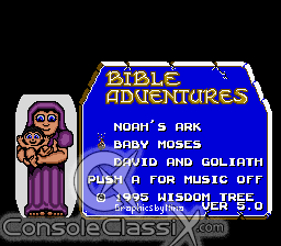 Bible Adventures Genesis Screenshot 1