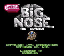 Big Nose The Caveman NES Screenshot 1