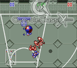 Bill Laimbeer's Combat Basketball SNES Screenshot 2