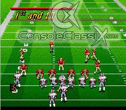 Bill Walsh College Football 95 Genesis Screenshot 2
