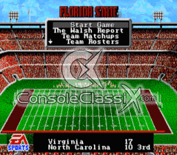 Bill Walsh College Football 95 GEN Screenshot 4