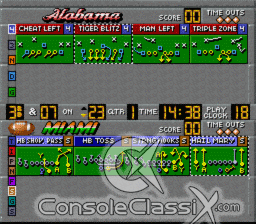 Bill Walsh College Football SNES Screenshot 3