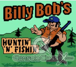 Billy Bob's Huntin-n-Fishin Gameboy/Gameboy Color Screenshot 1