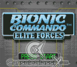 Bionic Commando: Elite Forces Gameboy Color Screenshot 1