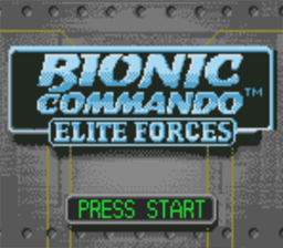 Bionic Commando: Elite Forces Gameboy/Gameboy Color Screenshot 1