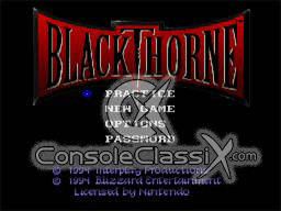 Blackthorne SNES Screenshot Screenshot 1