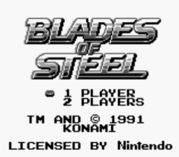 Blades of Steel GB Screenshot 1