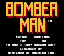 Bomberman NES Screenshot 1
