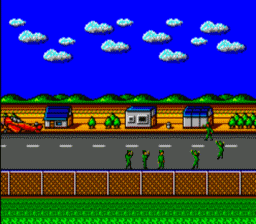 Bomber Raid Master System Screenshot Screenshot 2