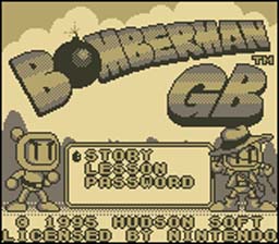 Bomberman GB GB Screenshot 1