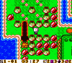 (GBC game hay)Bomberman Max Blue Champion.Game đặt bom kết hợp luyện thú