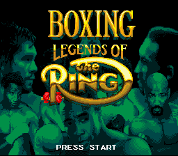 Boxing Legends of the Ring screen shot 1 1