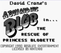 Boy and His Blob in Rescue of Princess Blobette Gameboy Screenshot Screenshot 1