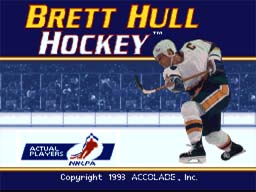 Brett Hull Hockey SNES Screenshot 1