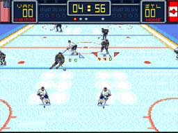 Brett Hull Hockey SNES Screenshot 2