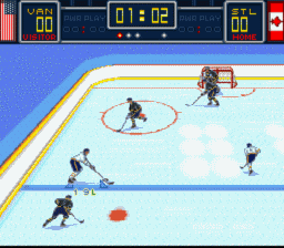 Brett Hull Hockey SNES Screenshot 4