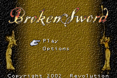 Broken Sword the Shadow of the Templars GBA Screenshot Screenshot 1